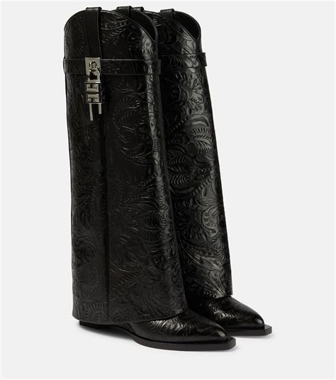 givenchy shoe boots|givenchy cowboy boots.